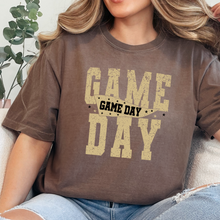 Load image into Gallery viewer, Wholesale Preppy Game Day Graphic Tee - Espresso