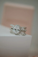 Load image into Gallery viewer, Oval Cut Sterling Silver Ring - Cubic Zirconia