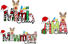 Load image into Gallery viewer, Wholesale Custom Claus Designs - White Sweatshirt