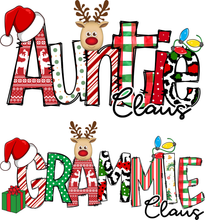 Load image into Gallery viewer, Wholesale Custom Claus Designs - White Sweatshirt