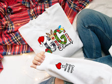 Load image into Gallery viewer, Wholesale Custom Claus Designs - Grey Sweatshirt