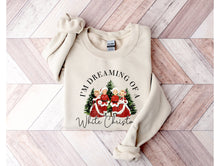 Load image into Gallery viewer, Wholesale White Christmas Graphic Tee - White Sweatshirt