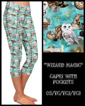 Load image into Gallery viewer, Capri Leggings W/pockets - Presale closes 4/13