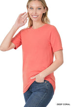 Load image into Gallery viewer, SHORT SLEEVE ROUND NECK TEE
