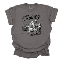 Load image into Gallery viewer, Wholesale Horror Movies and Chill Graphic Tee - CC Melon Tee
