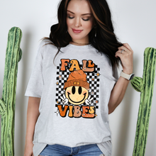 Load image into Gallery viewer, Wholesale Smiley Fall Vibes Graphic Tee - Sand Tee
