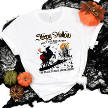Load image into Gallery viewer, Wholesale Sleepy Hollow Graphic Tee - White Tee
