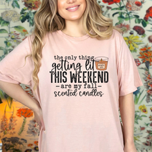 Load image into Gallery viewer, Wholesale Fall scented candles Graphic Tee - Peach
