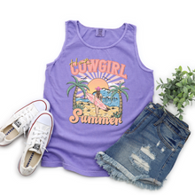 Load image into Gallery viewer, Wholesale Hot cowgirl summer - CC Violet Tank
