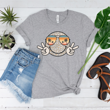 Load image into Gallery viewer, Wholesale Leopard Summer Graphic Tee - Tan Tee
