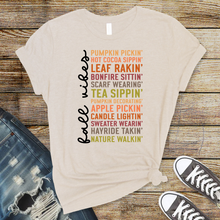 Load image into Gallery viewer, Wholesale All the fall vibes Graphic Tee - Ash Tee
