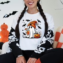 Load image into Gallery viewer, Wholesale Spooky Ghost Coffee - White Sweatshirt
