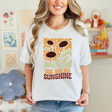 Load image into Gallery viewer, Wholesale Boho you are my sunshine Graphic Tee - Ash Tee
