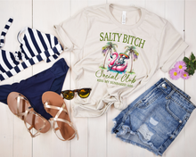 Load image into Gallery viewer, Wholesale Salty Bitch Social Club Graphic Tee - Sand Tee
