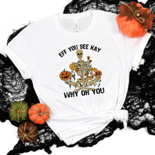 Load image into Gallery viewer, Wholesale Eff you see kay Graphic Tee - White Tee
