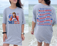 Load image into Gallery viewer, Wholesale Merica Fireworks Graphic Tee - Grey Tee
