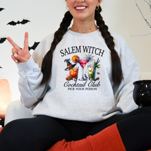 Load image into Gallery viewer, Wholesale Salem Witch Cocktail Club - Ash Sweatshirt
