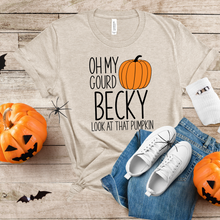 Load image into Gallery viewer, Wholesale Oh my gourd Graphic Tee - Heather Dust Tee
