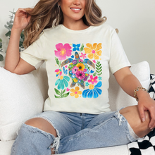 Load image into Gallery viewer, Wholesale Boho Summer Turtle Graphic Tee - Light Pink Tee
