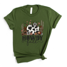 Load image into Gallery viewer, Wholesale Howdy Fall Graphic Tee - Olive Tee
