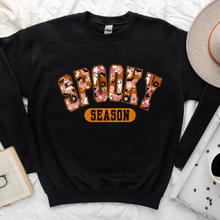 Load image into Gallery viewer, Wholesale Spooky Ghost Season Graphic Tee - Black Tee
