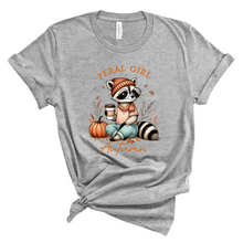 Load image into Gallery viewer, Wholesale Feral Girl Autumn Graphic Tee - Heather Dust Tee
