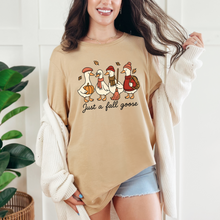 Load image into Gallery viewer, Wholesale Just a Fall Goose Graphic Tee - Sand Dune Tee
