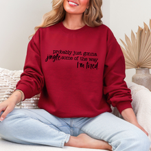 Load image into Gallery viewer, Wholesale Jingle Some of the Way Sweatshirt - Garnet Sweatshirt
