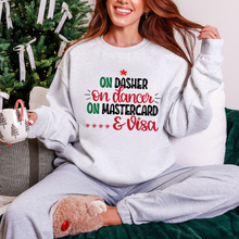 Load image into Gallery viewer, Wholesale On Dasher On Credit Sweatshirt - Ash Sweatshirt
