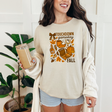 Load image into Gallery viewer, Wholesale Fall Touchdown Graphic Tee or Sweatshirt - Sand Sweatshirt
