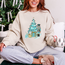Load image into Gallery viewer, Wholesale Teal Nutcracker Sweatshirt - Sand Sweatshirt
