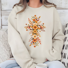 Load image into Gallery viewer, Wholesale Fall Cross Sweatshirt - Sand Sweatshirt
