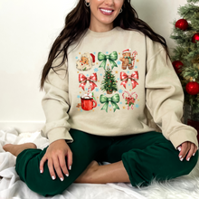 Load image into Gallery viewer, Wholesale Vintage Christmas Coquette - Heather Dust Tee

