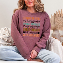 Load image into Gallery viewer, Wholesale Crackling Fires and Cozy Sweaters Sweatshirt - Heather Dark Maroon Sweatshirt
