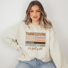 Load image into Gallery viewer, Wholesale Thanksgiving It's Fall Sweatshirt or Graphic Tee - Sand Sweatshirt
