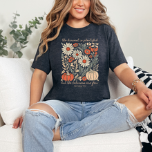 Load image into Gallery viewer, Wholesale The Harvest is Plentiful Graphic Tee - Dark Heather Grey Tee
