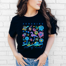 Load image into Gallery viewer, Wholesale Sunshine state of mind Graphic Tee - Black Tee
