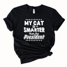 Load image into Gallery viewer, Wholesale My Cat is Smarter Graphic Tee - Blue
