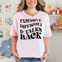 Load image into Gallery viewer, Wholesale Expensive &amp; Difficult Graphic Tee - Pink Tee
