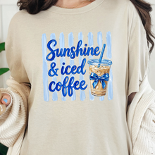 Load image into Gallery viewer, Wholesale Sunshine &amp; Iced Coffee Graphic Tee - Natural Tee
