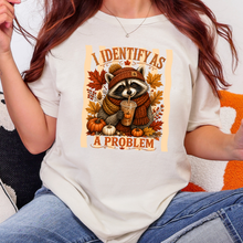 Load image into Gallery viewer, Wholesale Identify as a Problem Fall Graphic Tee - Natural
