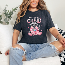 Load image into Gallery viewer, Not Today Cupid Raccoon Graphic Tee
