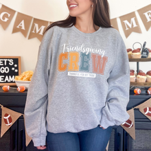 Load image into Gallery viewer, Wholesale Friendsgiving Crew Sweatshirt - Grey Sweatshirt
