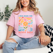 Load image into Gallery viewer, Wholesale Boho Sunny Days Graphic Tee - Pink Tee
