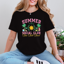 Load image into Gallery viewer, Wholesale Summer Social Club - Black Tee
