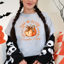 Load image into Gallery viewer, Wholesale Take me to the pumpkin patch Graphic Tee - Grey Tee
