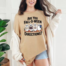Load image into Gallery viewer, Wholesale Falloween Directions Graphic Tee - Sand Dune Tee
