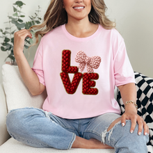 Load image into Gallery viewer, Faux Yarn Love Graphic Tee

