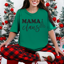 Load image into Gallery viewer, Wholesale Mama Claus Black Graphic Tee - Kelly Tee
