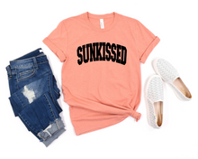 Load image into Gallery viewer, Wholesale Bold Sunkissed Graphic Tee - Heather Yellow Tee
